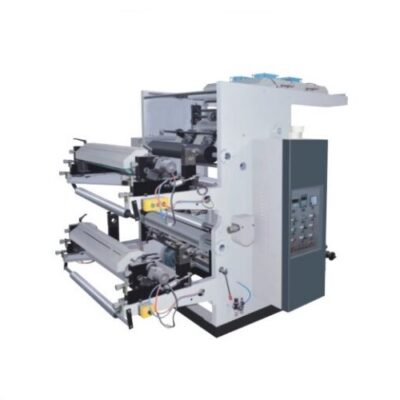 2 color stack flexo printing machine