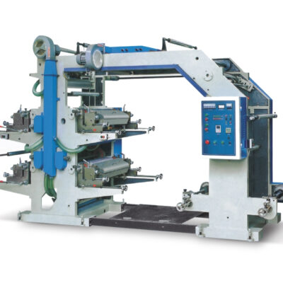 4 color economic stack type flexo printing machine