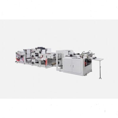 2 3 Color Flexo Printing Machine Printing Inline With Sheet Cutting Machine