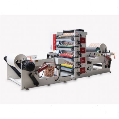 4 Color Flexo Printing Machine Printing For Paper Cup Wrapping Paper Printing